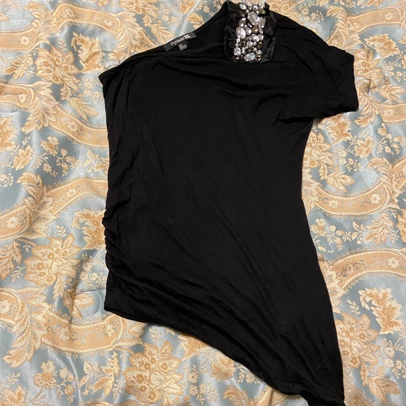 💜 Forever 21 1 sleeve shirt - Picture 1 of 3